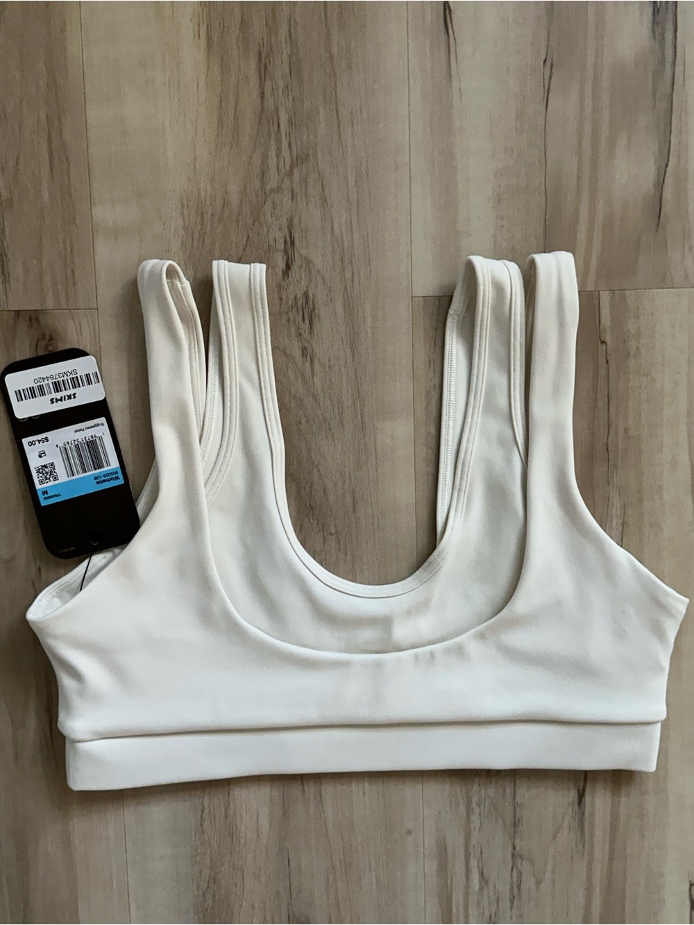 SKIMS NIKE Double-Strap Scoop Neck Sports Bra - NWT